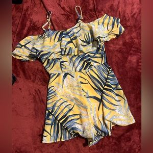 Yellow romper